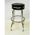 Single Ring Base Logo Stool W/ Seat Top & Side Imprint (Assembled)